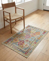 Caribbean Breeze Collection Area Rug -  Grenada Rectangle Multi  lifestyle 14
