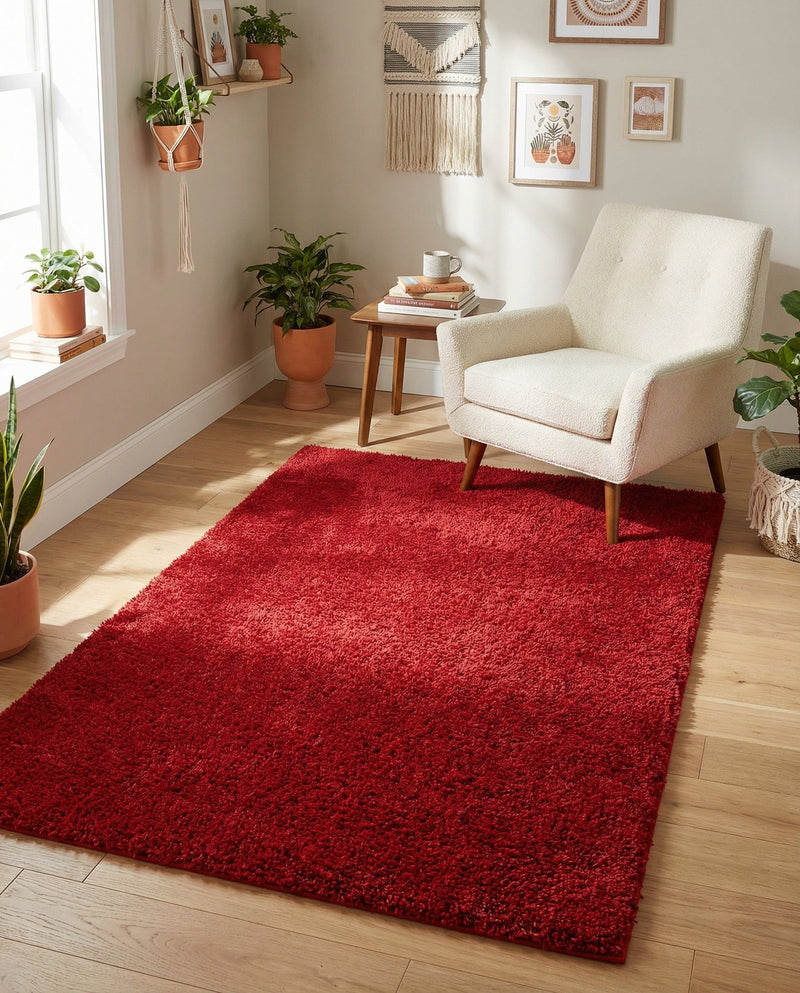 Alpine Plush Collection Area Rug -  Cortina (Poppy) Rectangle Poppy  lifestyle 17