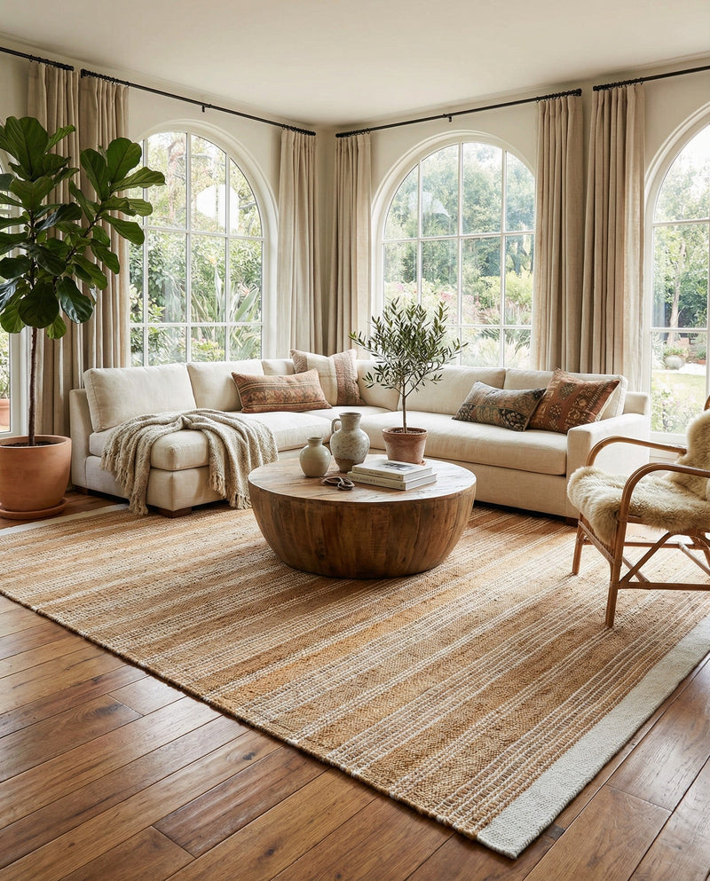 Marina Collection Area Rug - Marina Rectangle Natural  lifestyle 77