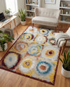 Aegean Elegance Washables Collection Area Rug -  Rhodes Rectangle Multi  lifestyle 20