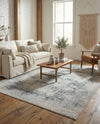 Bloomsbury Elegance Collection Area Rug -  Pimlico Rectangle Blue  lifestyle 8