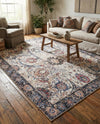 Heritage Elegance Collection Area Rug -  Topkapi Rectangle Ivory  lifestyle 15