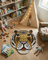 Whimsy Wonders Wool Collection Area Rug -  Rainbow Round Multi  lifestyle 12