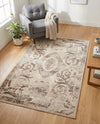 Bloomsbury Elegance Collection Area Rug - Mayfair Rectangle Beige  lifestyle 42