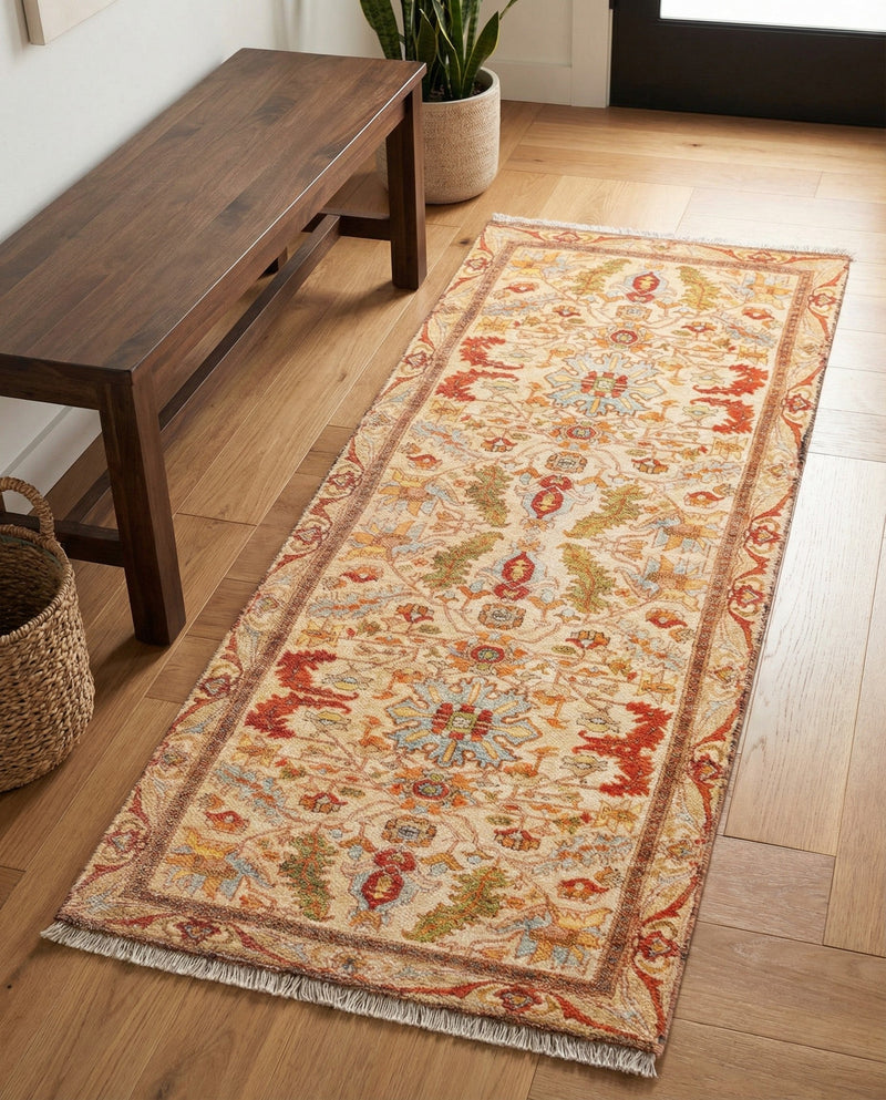 Bazaar Chic Collection Area Rug -  Tetouan Runner Beige  lifestyle 46