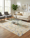 Savannah Elegance Collection Area Rug -  Riverfront Rectangle Yellow  lifestyle 42