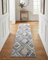 Aegean Elegance Collection Area Rug -  Rhodes Runner Gray Cream  lifestyle 52