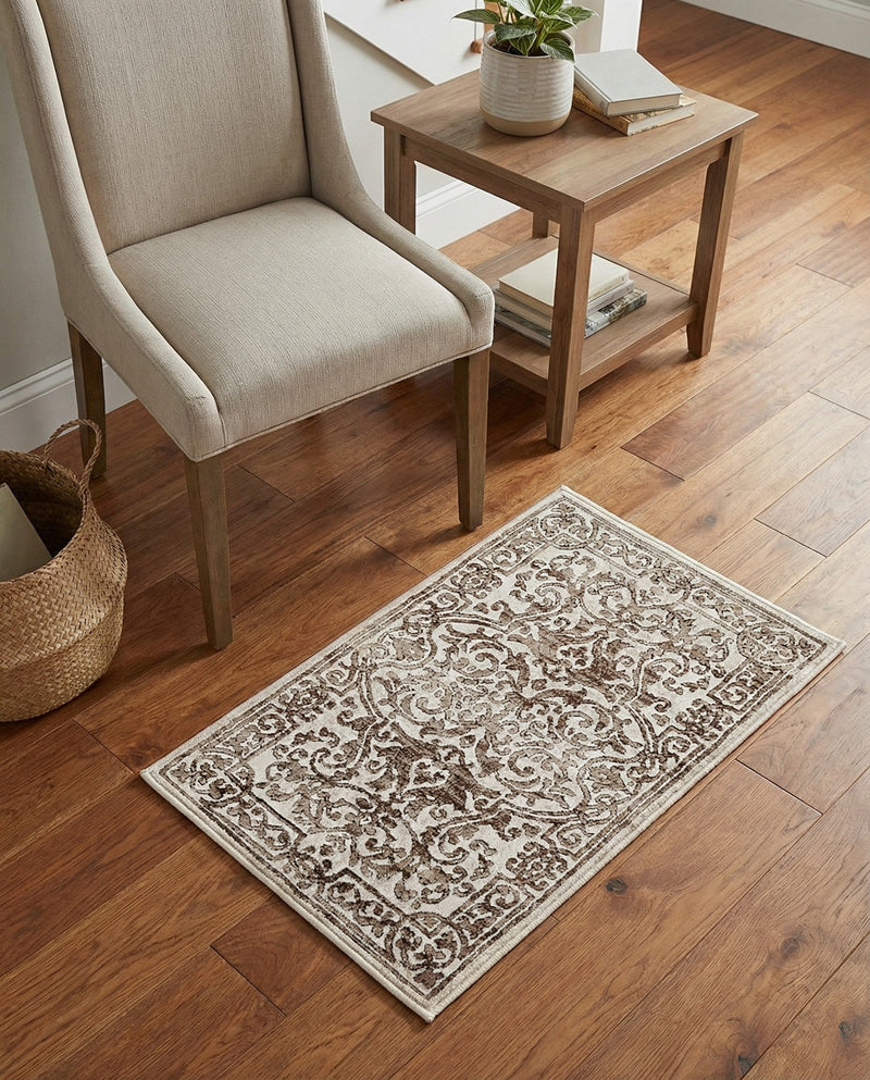 Sanctuary Retreat Collection Area Rug -  Retreat Rectangle Chocolate Brown  lifestyle 39
