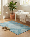 Urban Terrace Collection Area Rug -  Chelsea (Light Aqua) Rectangle Light Aqua  lifestyle 32