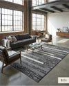 Cathedral Elegance Collection Area Rug - Chapel Rectangle Black  lifestyle 41
