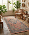 Savannah Threads Collection Area Rug -  Negev Runner Antique Red  lifestyle 42