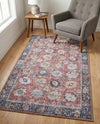 Heritage Elegance Collection Area Rug -  Gatchina Rectangle Vintage Red  lifestyle 3