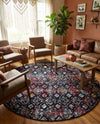 Brighton Terrace Collection Area Rug -  Ovingdean Round Multi  lifestyle 22