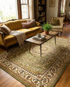 Versailles Elegance Collection Area Rug -  Montreuil Rectangle Light Green  lifestyle 57