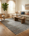 Osian Looms Collection Area Rug - Capri Rectangle Blue  lifestyle 35