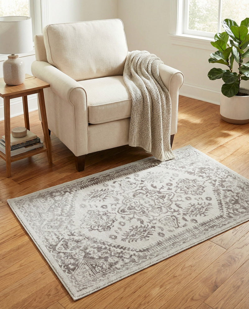 Cambridge Classics Collection Area Rug -  Fitzwilliam (Cream) Rectangle Cream  lifestyle 26