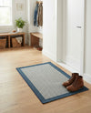 Terrace Fringe Collection Area Rug - Oceanside Rectangle Navy Blue  lifestyle 73