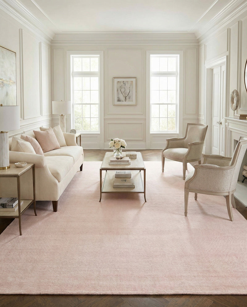 Berkshire Estate Collection Area Rug - Windsor (English Rose) Rectangle English Rose  lifestyle 8