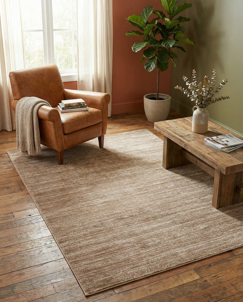 Bloomsbury Elegance Collection Area Rug -  Kensington (Beige) Rectangle Beige  lifestyle 6