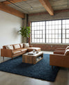 Eternal Plush Oasis Collection Area Rug -  Tranquility (Cobalt) Rectangle Cobalt  lifestyle 15