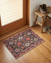 Heritage Elegance Collection Area Rug -  Himeji Rectangle Black  lifestyle 41