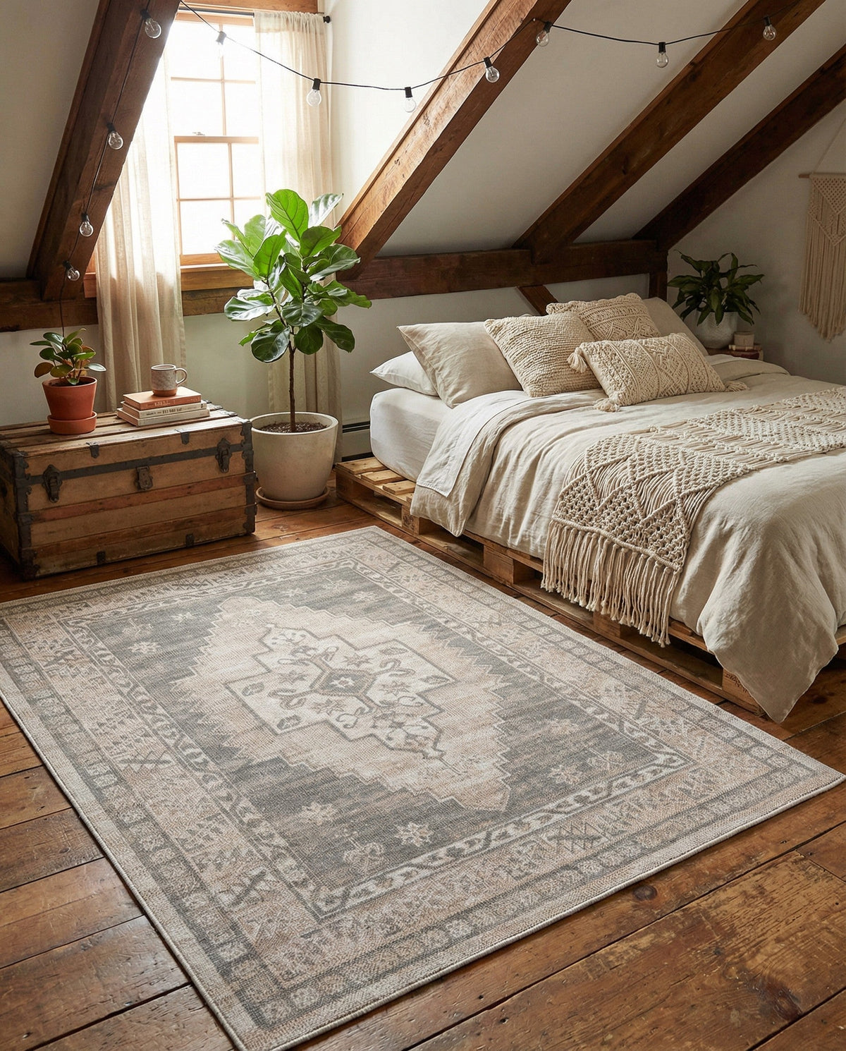 Savannah Series Collection Area Rug -  Augusta (Mink) Rectangle Mink  lifestyle 17