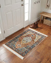 Caribbean Breeze Collection Area Rug -  Vieques Rectangle Rust Red  lifestyle 16
