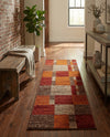 Autumn Meadow Collection Area Rug -  Sycamoreside (Multi) Runner Multi  lifestyle 77