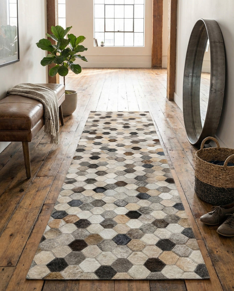 Savannah Hideaway Collection Area Rug - Savannah Runner Ivory Gray  lifestyle 50