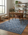 Horizon Collection Area Rug -  Aurora Rectangle Blue  lifestyle 9