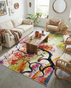 Venetian Elegance Collection Area Rug -  Rialto Rectangle Ivory  lifestyle 11