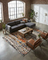 Santa Fe Trails Collection Area Rug -  Chaparral Rectangle Multi  lifestyle 22