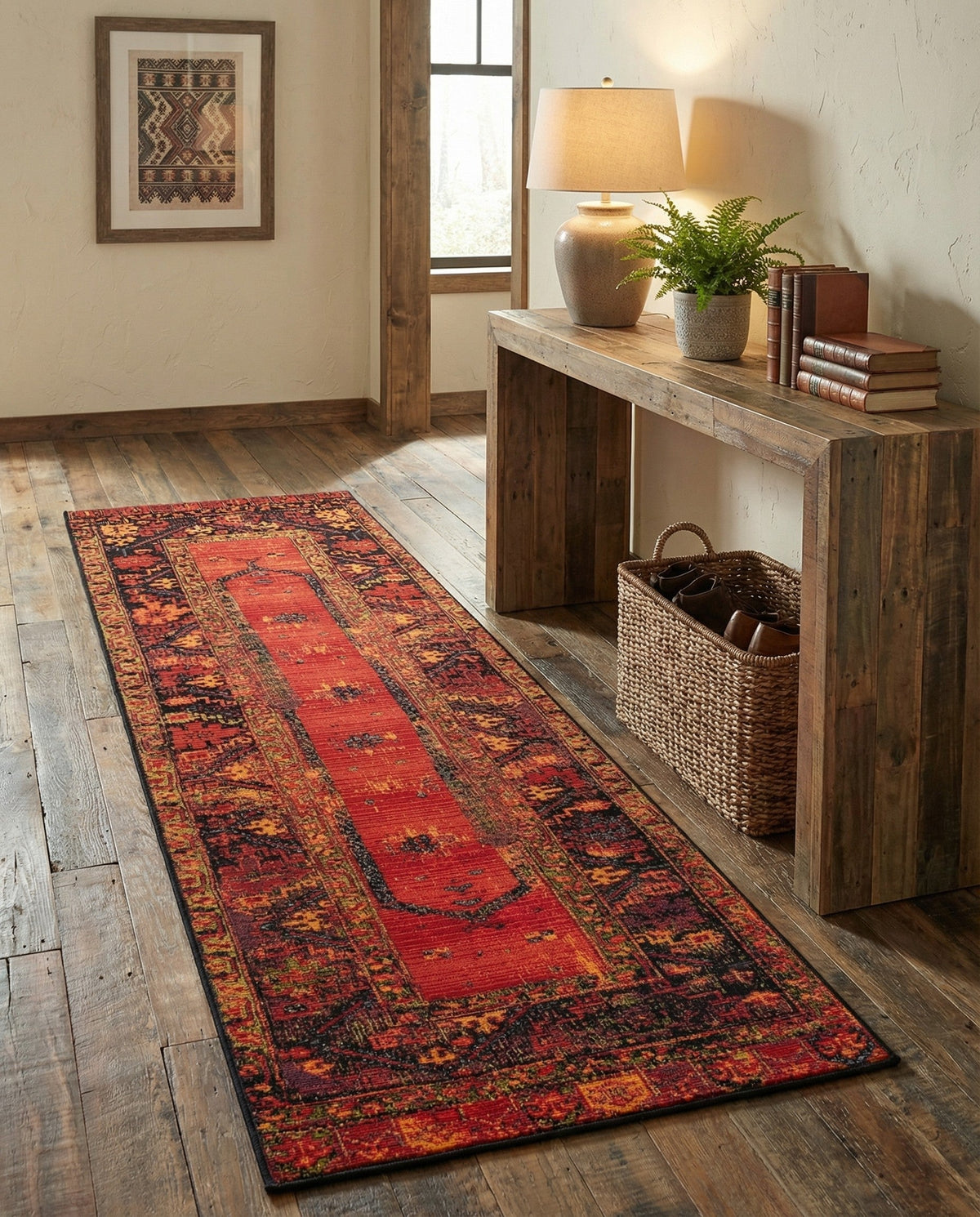 Safari Escape Rugs Collection Area Rug - Serengeti Runner Multi  lifestyle 160