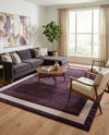Studio Haven Collection Area Rug -  Alcove (Violet) Rectangle Violet  lifestyle 4