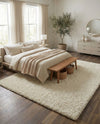 Eternal Plush Oasis Collection Area Rug -  Tranquility (Pearl) Rectangle Pearl  lifestyle 16