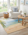 Seaside Haven Rugs Collection Area Rug -  Tides Square Multi  lifestyle 19