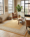 Soho Elegance Collection Area Rug -  Mercer (Orange) Rectangle Orange  lifestyle 14