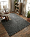 Cozy Comfort Shag Collection Area Rug - Haven (Smoke Gray) Rectangle Smoke Gray  lifestyle 16