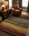 Bistro Lounge Collection Area Rug -  Cortado Rectangle Beige  lifestyle 19