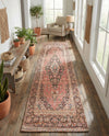 Savannah Threads Collection Area Rug -  Chihuahuan Runner Red  lifestyle 45