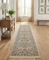 Persian Elegance Collection Area Rug -  Kerman (Beige) Runner Beige  lifestyle 44