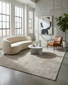 Nordic Loom Geometric Collection Area Rug - Oslo Rectangle Steel gray  lifestyle 48