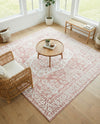 Cambridge Classics Collection Area Rug -  Pembroke (Pink) Square Pink  lifestyle 52