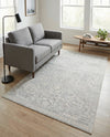 Seville Stripes Collection Area Rug -  Cordoba (Gray) Rectangle Gray  lifestyle 14
