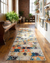 Colorburst Oasis Collection Area Rug -  Marina Runner Ivory  lifestyle 60