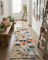 Colorburst Oasis Collection Area Rug -  Marina Runner Ivory  lifestyle 68