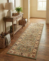 Jaipur Elegance Collection Area Rug -  City Runner Light Green  lifestyle 71