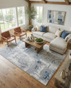 Aegean Elegance Washables Collection Area Rug -  Paros Rectangle Ivory Gray  lifestyle 4