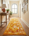 Riviera Elegance Collection Area Rug -  Menton (Orange) Runner Orange  lifestyle 54