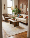 Heritage Elegance Collection Area Rug -  Miramar Rectangle Yellow  lifestyle 13